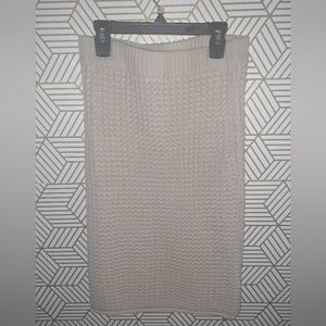 Medium length sweater material  skirt, POL brand size M